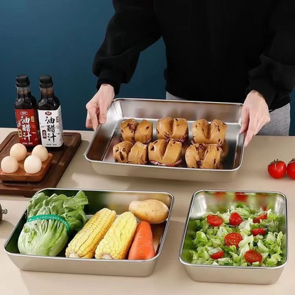 Steel Food Tray
