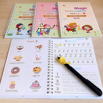 Sank Magic Book (4 Book+10 Refill+1 Pen+1 Grip)