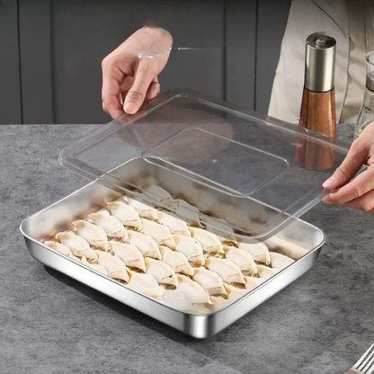 Steel Food Tray