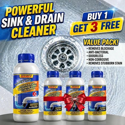 Powerful Drain & Sink Cleaner BUY 1 GET 3 FREE